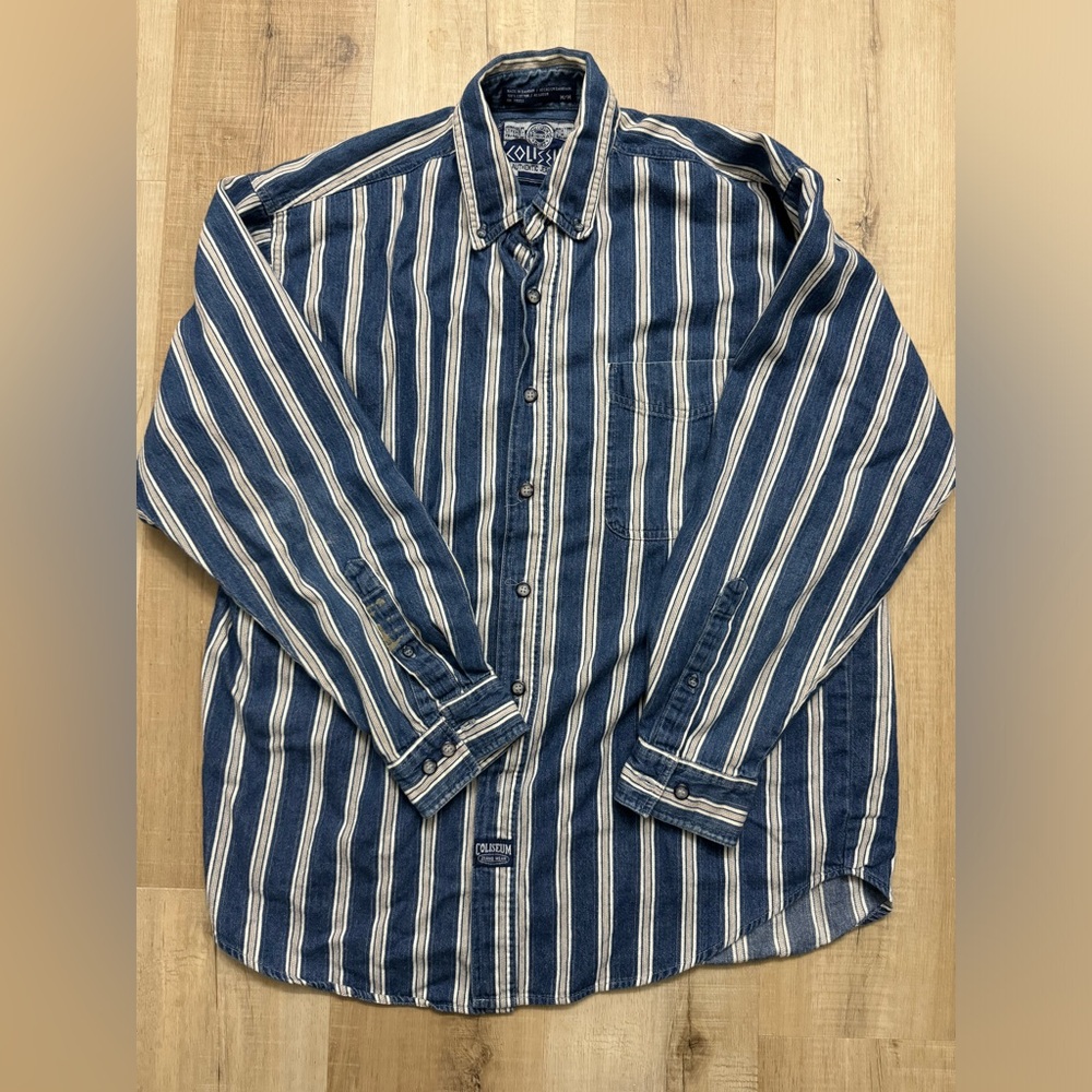 Coliseum Jeans Wear Mens Western Shirt